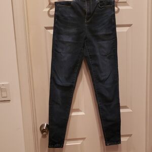 American Eagle By Payless Deep Blue Skinny Jeans